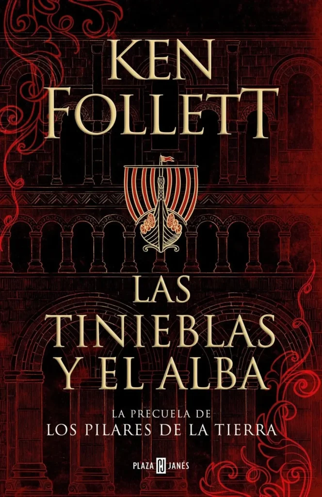 Book Cover for “Las Tinieblas y el Alba, de Ken Follet – una épica obra maestra en la Edad Media inglesa”