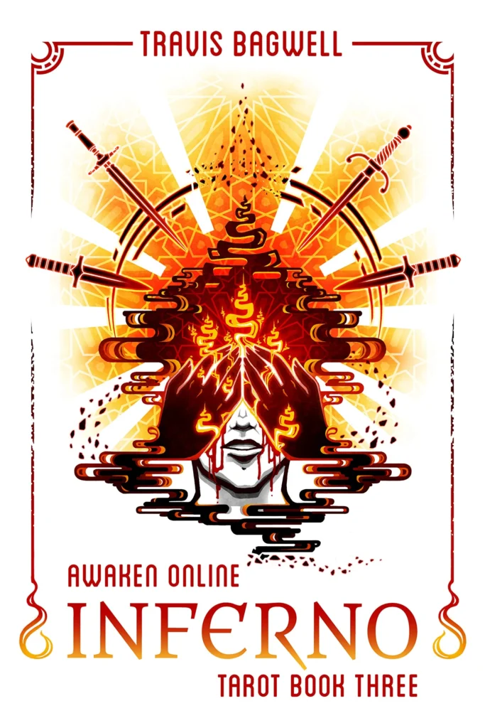 Book Cover for “Awaken Online: Inferno (Tarot 3), de Travis Bagwell”